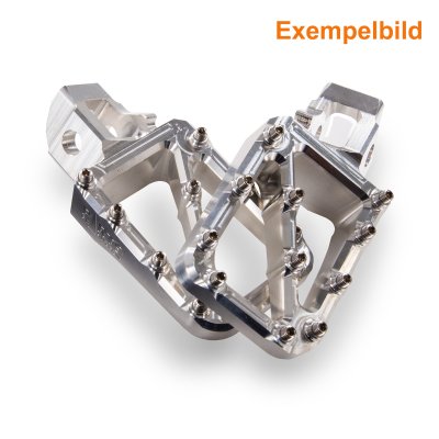 Zoom bild av fotpinnar yamaha standard aluminium
